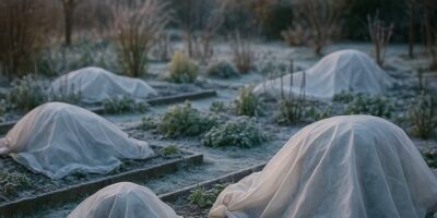 Jak chronić ogród przed przymrozkami